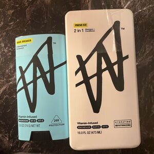 Jake Paul 2-in-1 + Deodorant Duo in White & Light Blue
